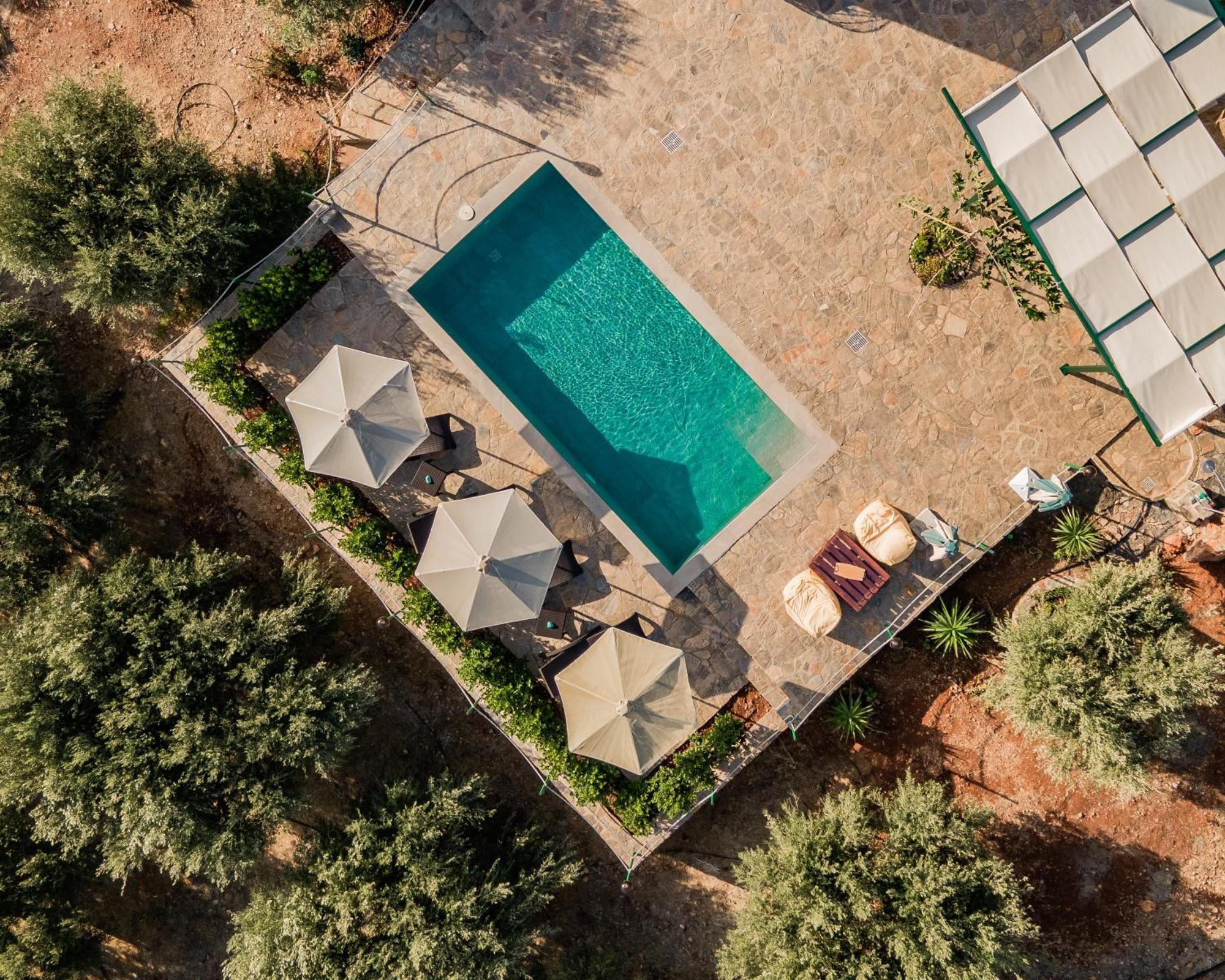 Villa Aktis With Freshwater Pool And Sea View Sissi Eksteriør billede